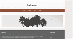 Desktop Screenshot of leahcturner.com